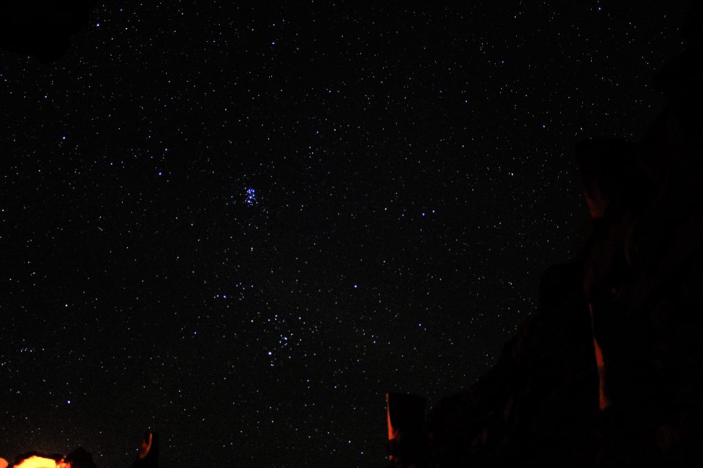海外絶景ヨルダンの満天の星空の下でキャンプ