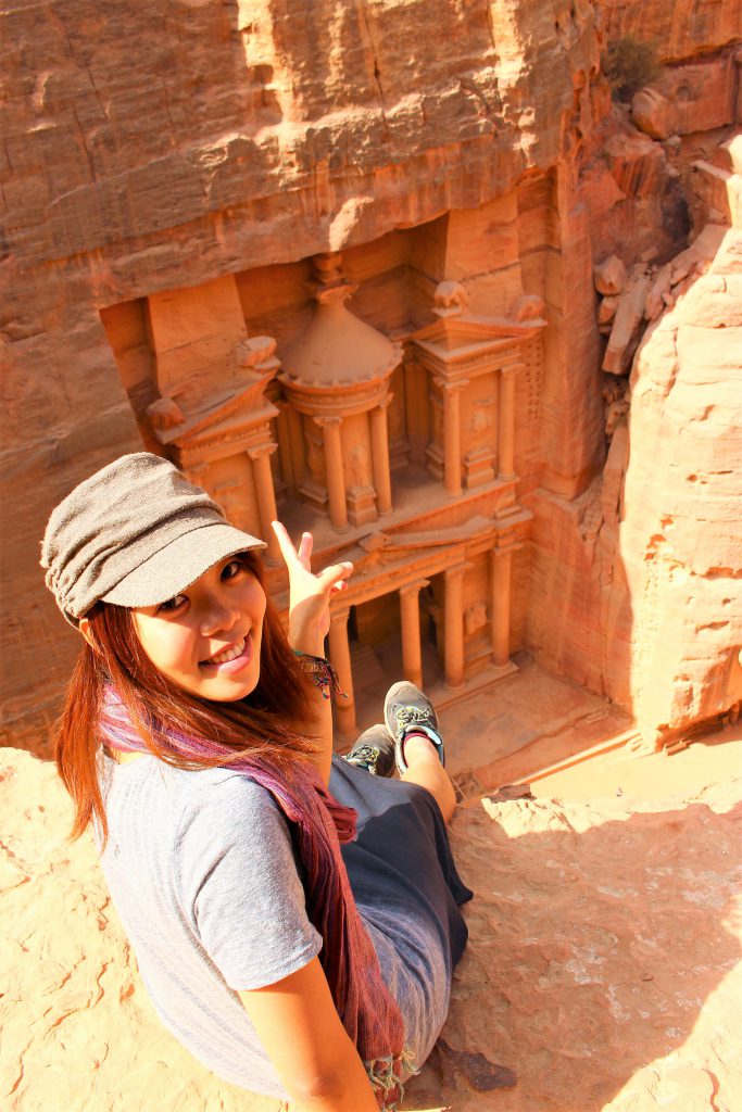 世界一周女子一人旅ヨルダンペトラ遺跡