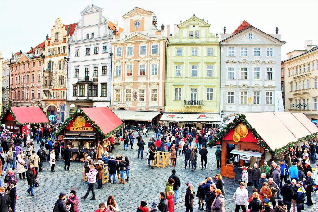 ヨーロッパ旅行チェコのクリスマスマーケット