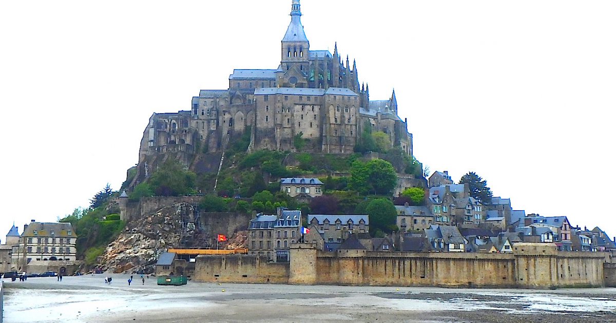 塔の上のラプンツェル フランスの世界遺産 モンサンミッシェルに行ってきました 絶景in 海外旅行記