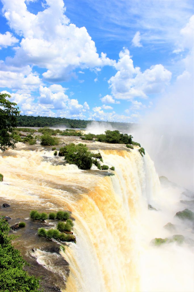 ブラジルの絶景　イグアスの滝
