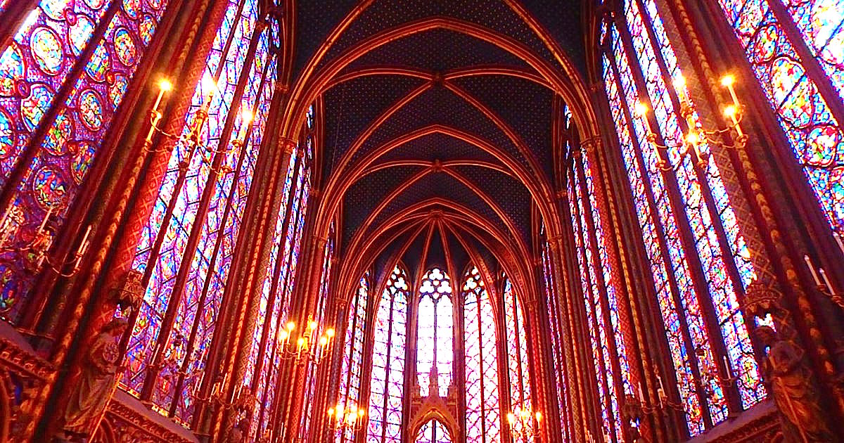 パリで最も美しいステンドグラスの教会 サント シャペル Sainte