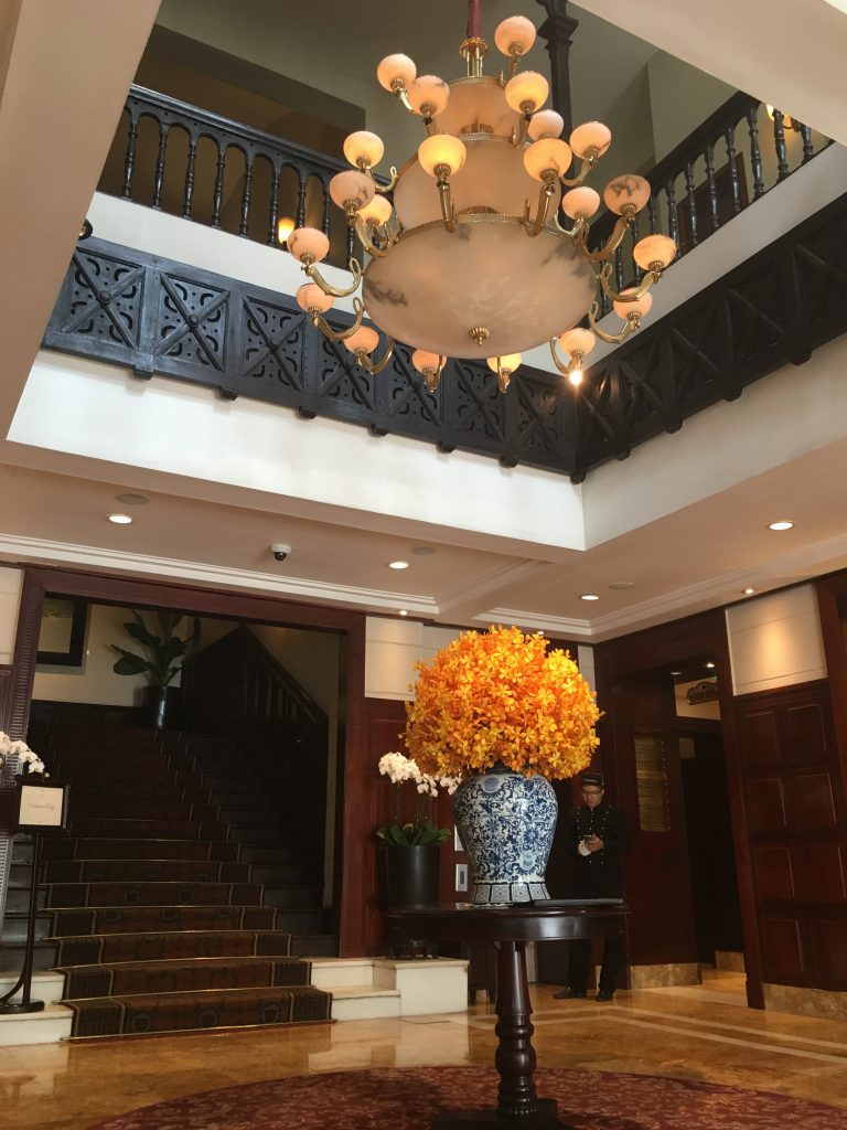 ベトナム　ハノイの老舗高級ホテル　ソフィテルメトロポールホテル