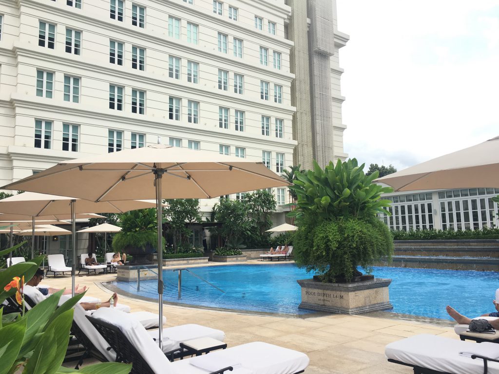ベトナム　Park Hyatt Saigon（パークハイアット）プール