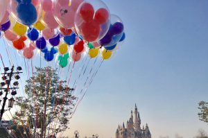 上海ディズニーランドのバルーン風船 上海ディズニーランドのバルーン風船
