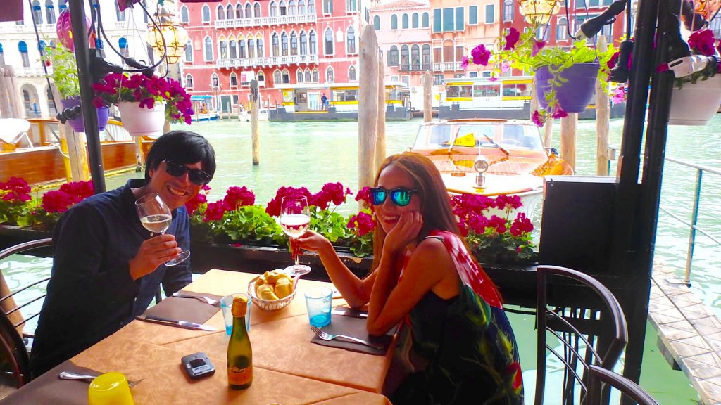 ベネチア レストラン テラス