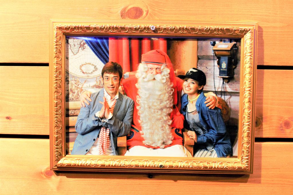 フィンランド　サンタクロース村　サンタさん
