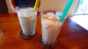 与論島おすすめカフェメニュー　タピオカミルクティー