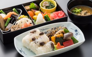 ANA ビジネスクラスの機内食 和食 ANA ビジネスクラスの機内食 和食