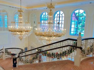 香港ディズニーランドホテル シャンデリア