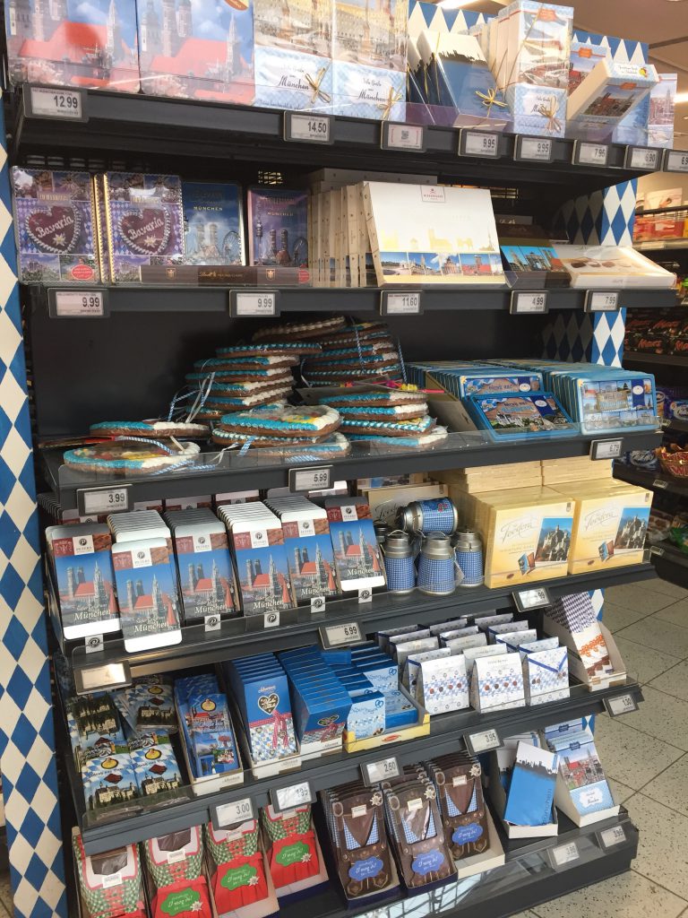 ミュンヘン空港　スーパー　お土産