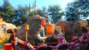 上海ディズニー クリスタル・グロットへの旅 クルーズ船