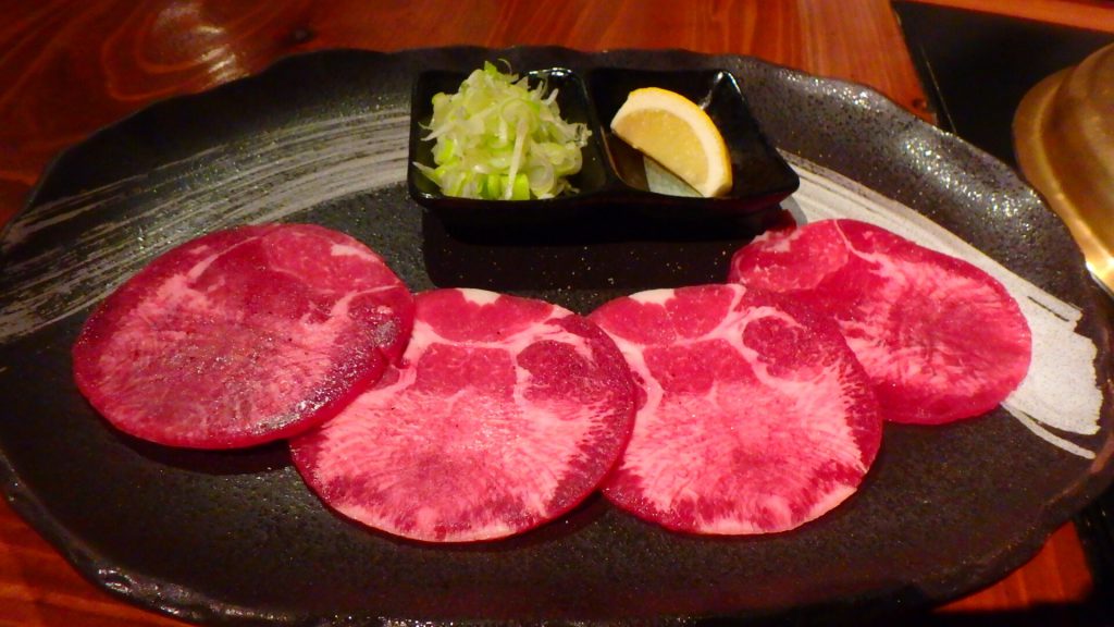 石垣島でおすすめの焼肉屋さん　石垣屋のネギタン塩