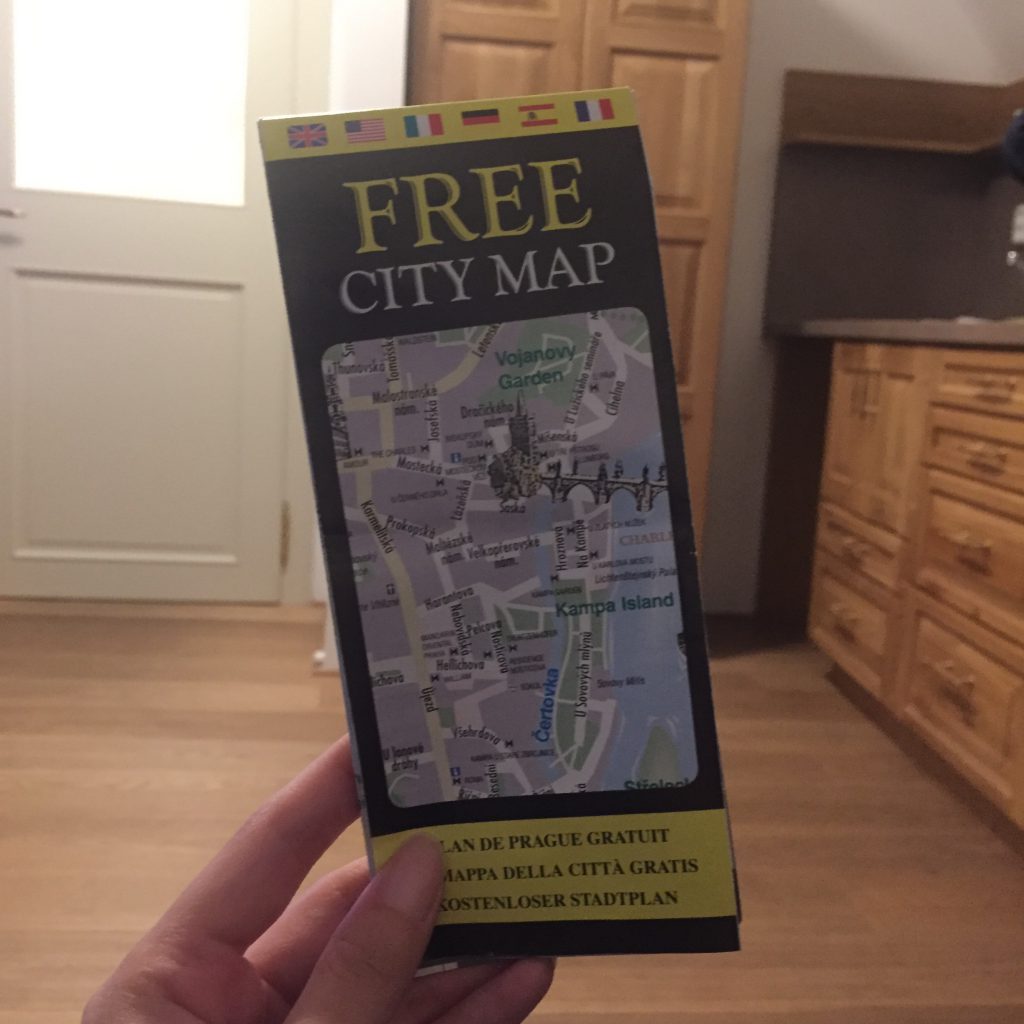 プラハの無料map
