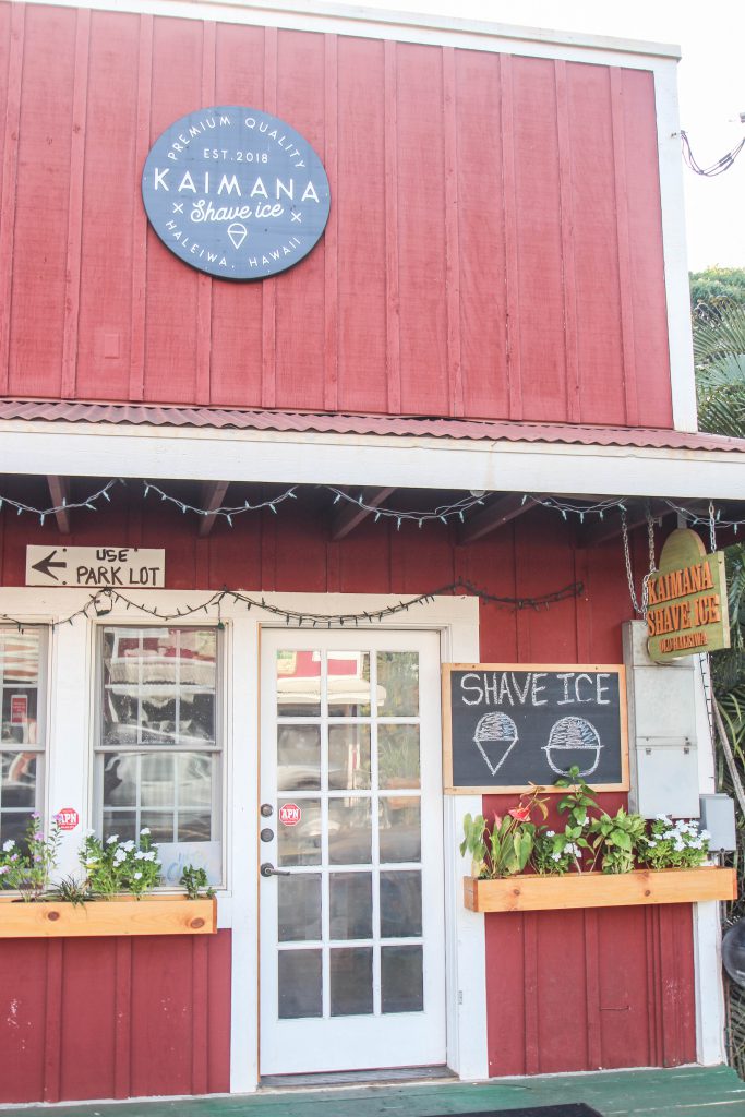 ノースショア　KAIMANA SHAVE ICE