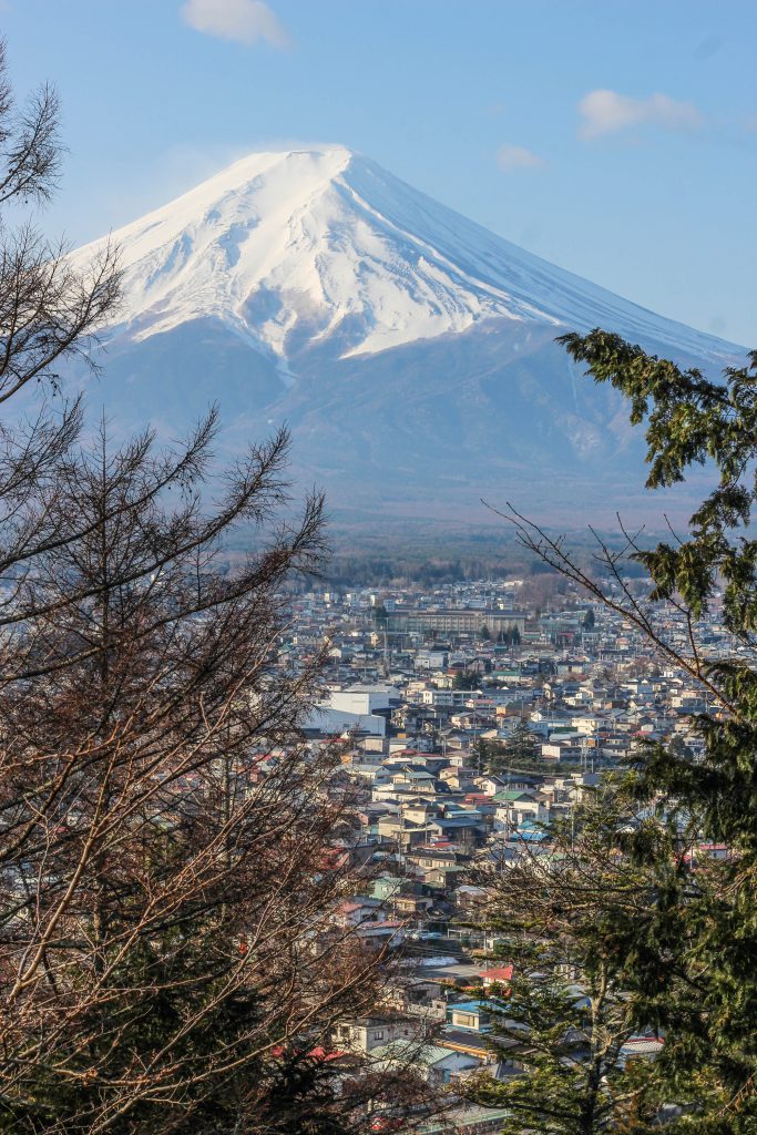 富士山が綺麗に見える場所