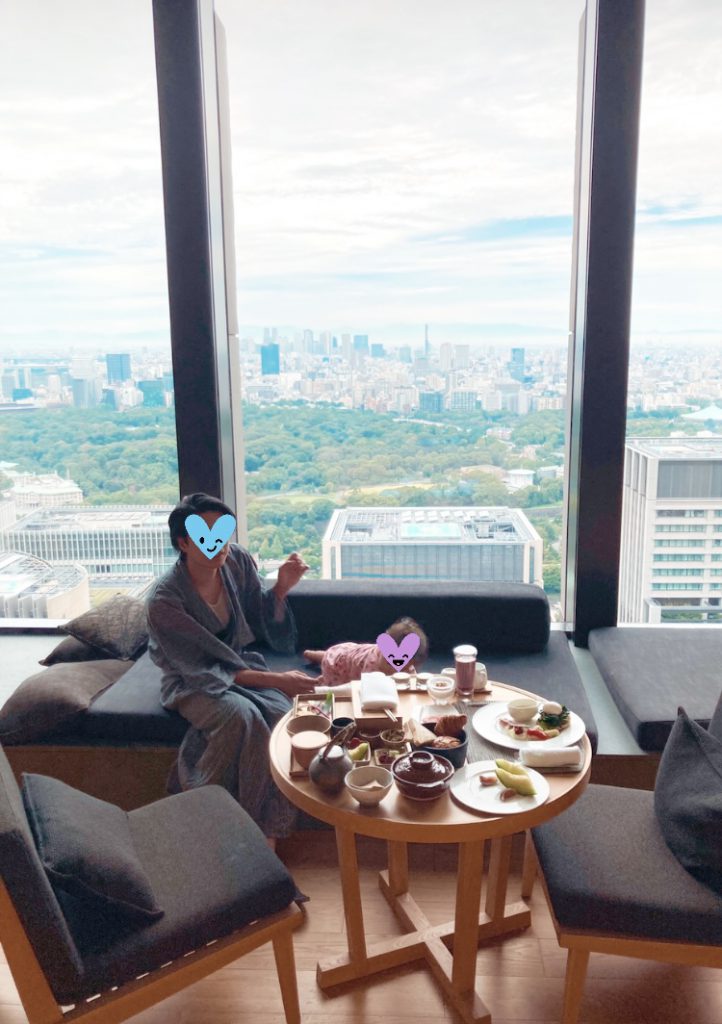 アマン東京　朝食　ルームサービス