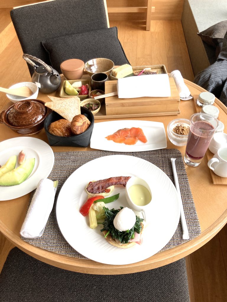 アマン東京　朝食　洋食