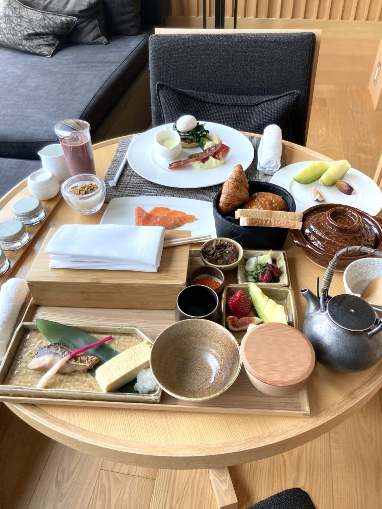 アマン東京　朝食　和食