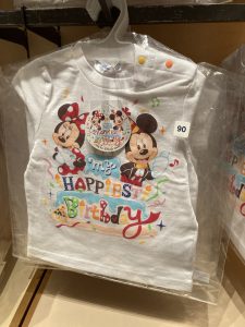 ディズニーシー　誕生日　アニバーサリーグッズ