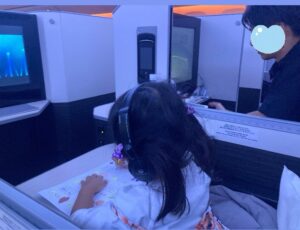 JAL ビジネスクラス 5歳
