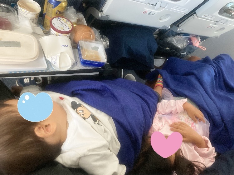 ana 子連れ 国際線