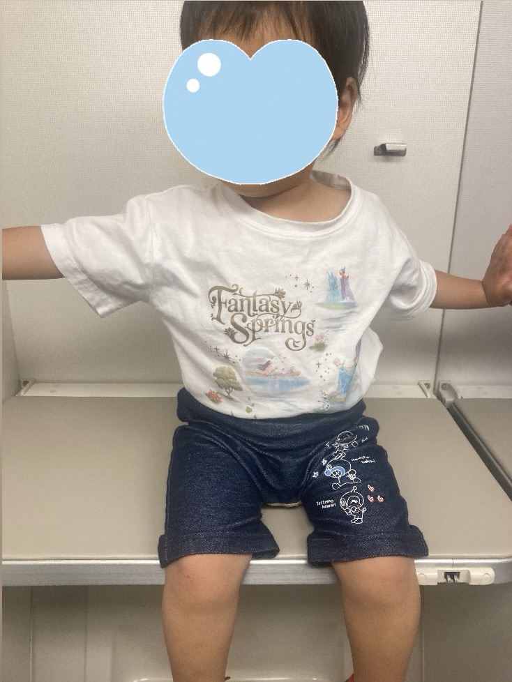 jal 機内 おむつ替え
