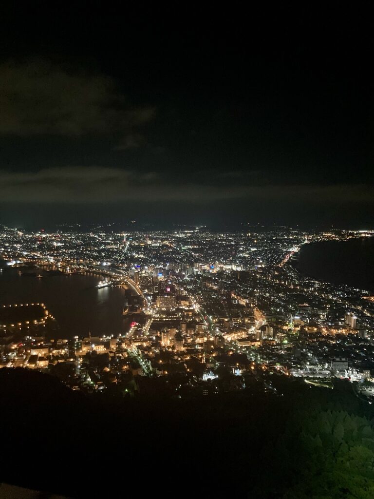 函館 夜景 子供