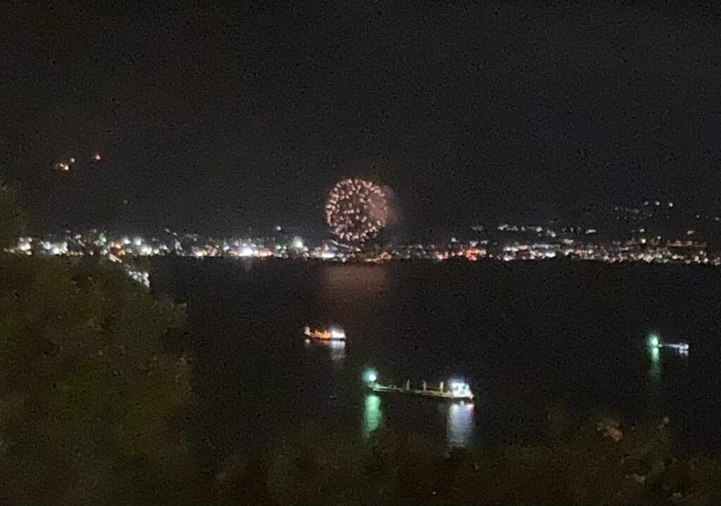 函館山 花火