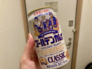 ゴールデンカムイ ビール 函館