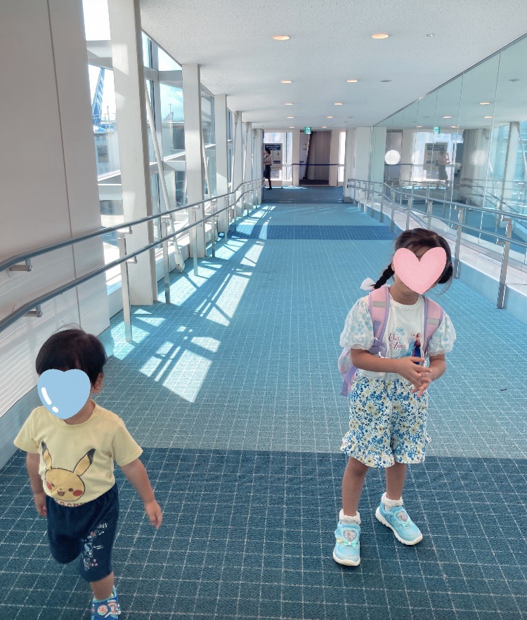 子連れ 飛行機 ana