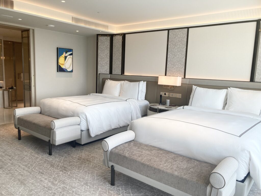 マリーナベイサンズ ベッド