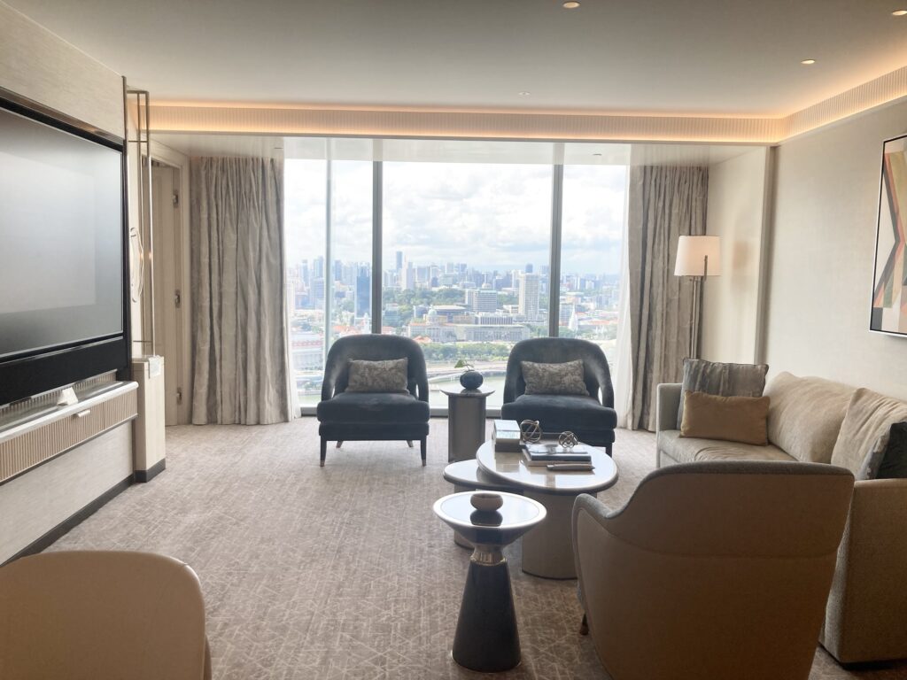 マリーナベイサンズスイートルーム