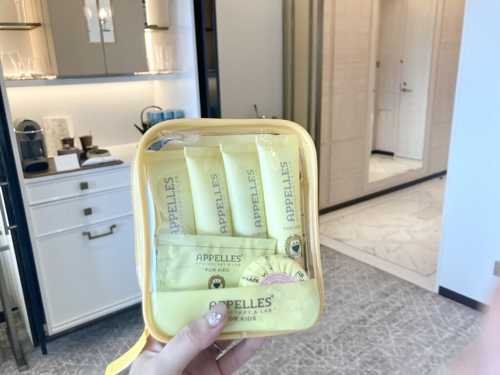 マリーナベイサンズ アメニティ 持ち帰り