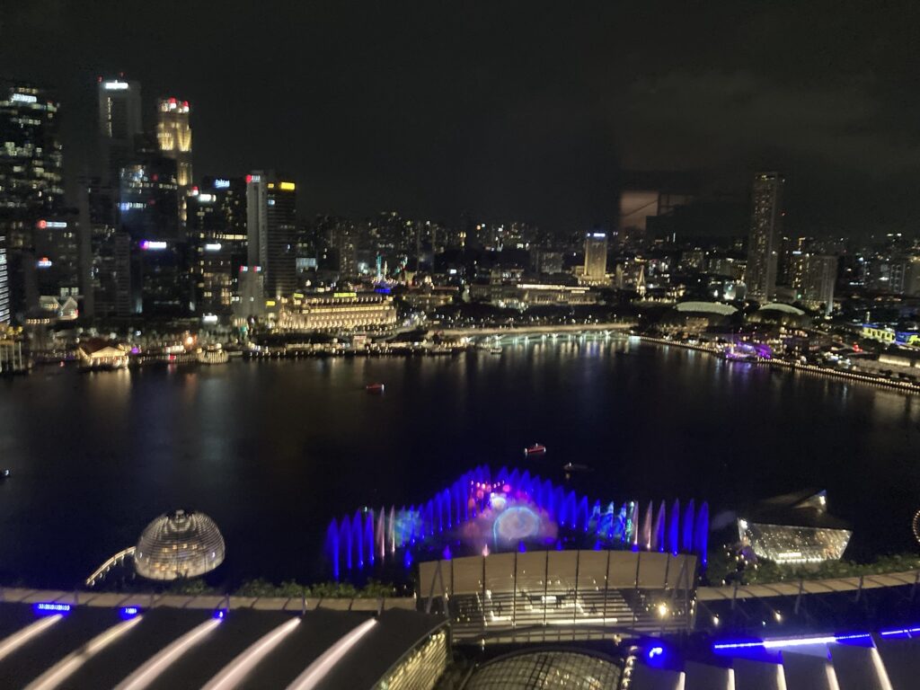 マリーナベイサンズ　お部屋　スペクトラ