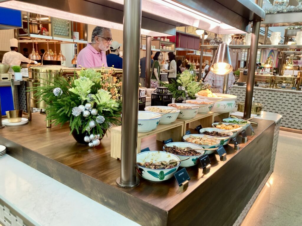 マリーナベイサンズ　朝食　RISE