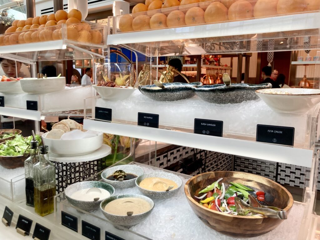 マリーナベイサンズ　RISE　朝食　ブログ