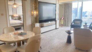 マリーナベイサンズ スイートルーム　シティビュー