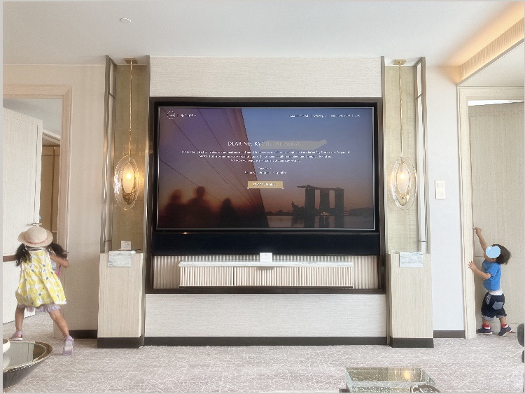 マリーナベイサンズ スイート 2歳 5歳