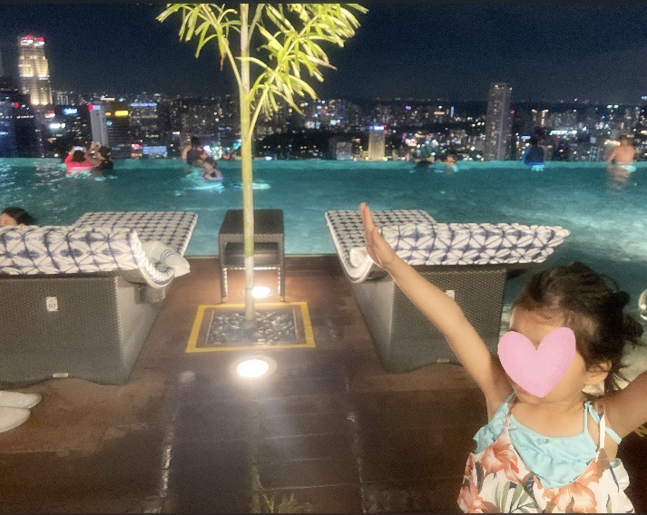 マリーナベイサンズ スイート 子供 ブログ