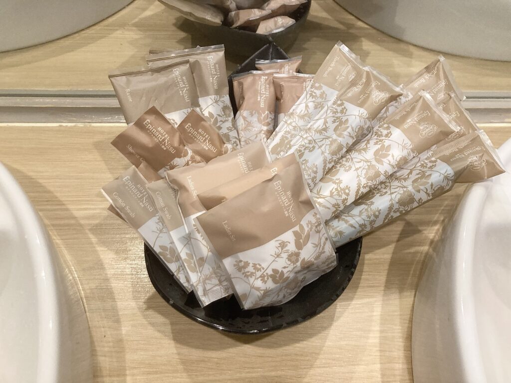 ホテルエピナール那須 アメニティ